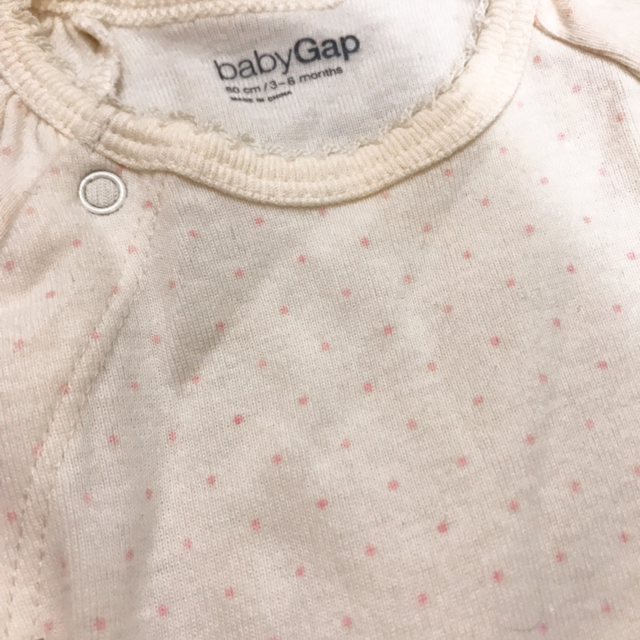 babyGAP(ベビーギャップ)のbaby gap ロンパース、デニムレギンスセット キッズ/ベビー/マタニティのベビー服(~85cm)(ロンパース)の商品写真