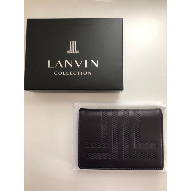 LANVIN(ランバン)の新品☆LANVIN名刺入れ メンズのファッション小物(名刺入れ/定期入れ)の商品写真