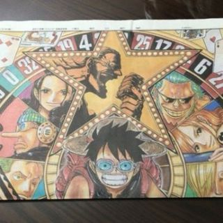 ワンピース　朝日新聞　2016年3月29日　ＯＮＥ ＰＩＥＣＥ　★　送料無料(その他)