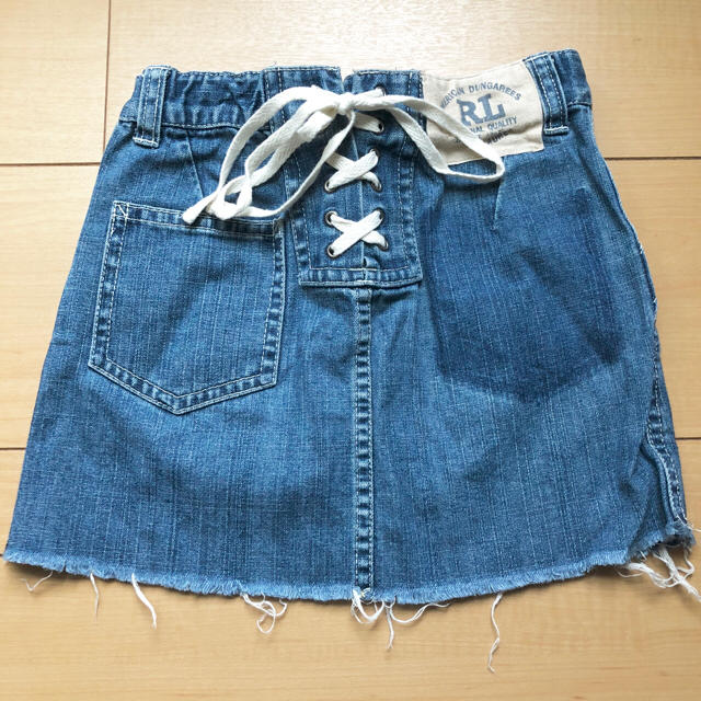 Ralph Lauren(ラルフローレン)の★専用★☆中古☆ラルフローレン デニムスカート(5) キッズ/ベビー/マタニティのキッズ服女の子用(90cm~)(スカート)の商品写真