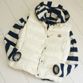 モンクレール(MONCLER)の週末限定値下げ　モンクレール　ダウンベスト　白　サイズ1(ダウンベスト)