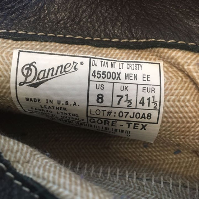 Danner(ダナー)のソールカスタム 状態良 ダナー マウンテンライト  スエード US8 26cm メンズの靴/シューズ(ブーツ)の商品写真