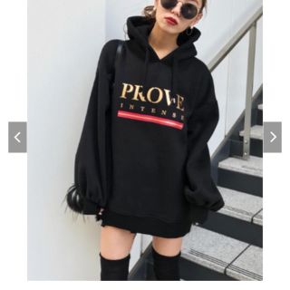 アンビー(ENVYM)のアンビー  ＰＲＯＶＥ ＬＯＧＯ ＨＯＯＤＩＥ ＰＯ(トレーナー/スウェット)