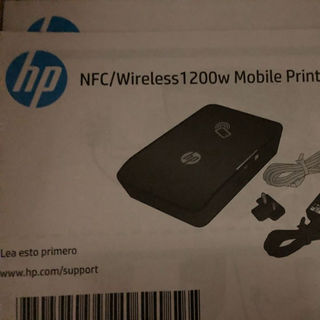 ヒューレットパッカード(HP)の【新古品】HP 1200w モバイルプリント アクセサリ E5K46A#ACF(PC周辺機器)