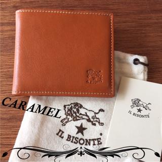イルビゾンテ(IL BISONTE)のイルビゾンテ C0817 二つ折り コンパクト 折り財布 ヤキヌメ(折り財布)