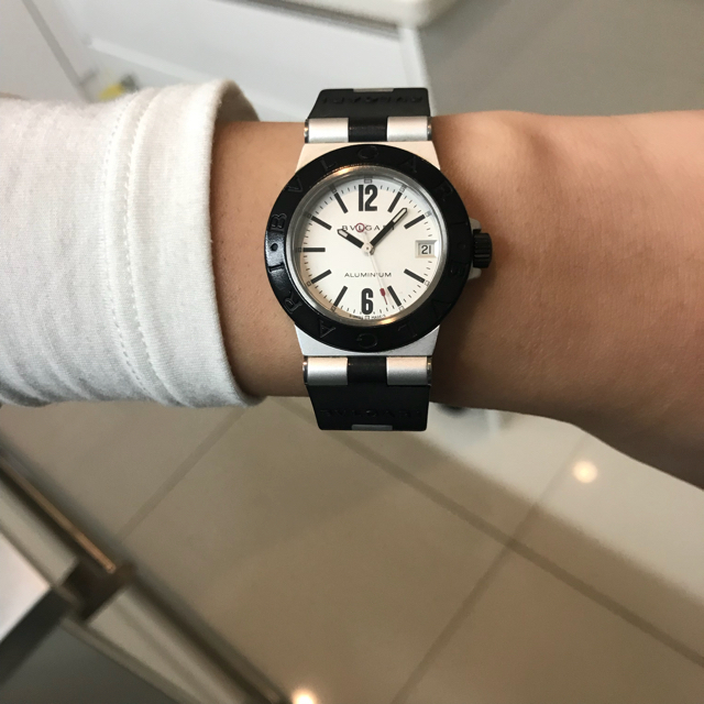 ブルガリ aluminum レディース腕時計