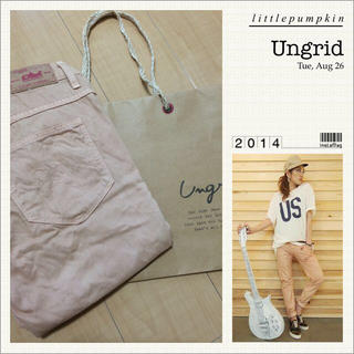 アングリッド(Ungrid)のカラーサルエルパンツ(サルエルパンツ)