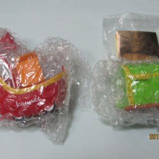 非売品・新品 カウネット 宝船（赤）＆宝箱（緑）のセット(その他)
