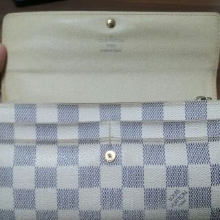 ルイヴィトン(LOUIS VUITTON)のLOUIS  VUITTON  ダミエ アズール サラ(財布)