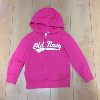 オールドネイビー(Old Navy)のオールドネイビー☆薄手起毛パーカー☆ピンク☆110(その他)