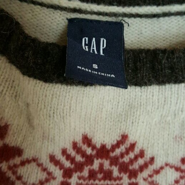 GAP(ギャップ)のGap　シェットランドセーター メンズのトップス(ニット/セーター)の商品写真