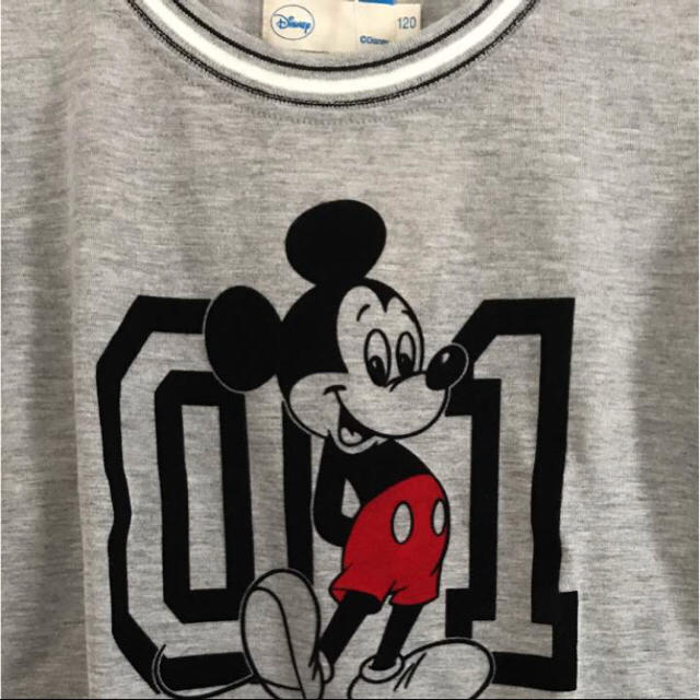 Disney(ディズニー)の【120cm／girl】ミッキー プリントTee キッズ/ベビー/マタニティのキッズ服女の子用(90cm~)(Tシャツ/カットソー)の商品写真