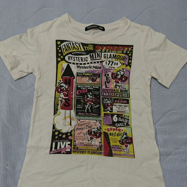 HYSTERIC MINI(ヒステリックミニ)の大人気☆ヒスミニ110サイズ  半袖Tシャツ キッズ/ベビー/マタニティのキッズ服男の子用(90cm~)(Tシャツ/カットソー)の商品写真