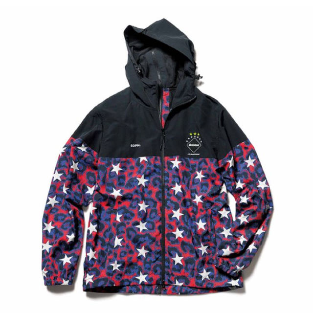 F.C.R.B. SEPARATE PRACTICE JACKET RED M - マウンテンパーカー