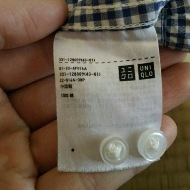 UNIQLO(ユニクロ)のユニクロ　仕事着　ストライプシャツ レディースのトップス(シャツ/ブラウス(長袖/七分))の商品写真