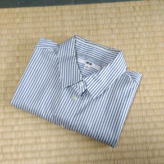 ユニクロ(UNIQLO)のユニクロ　仕事着　ストライプシャツ(シャツ/ブラウス(長袖/七分))