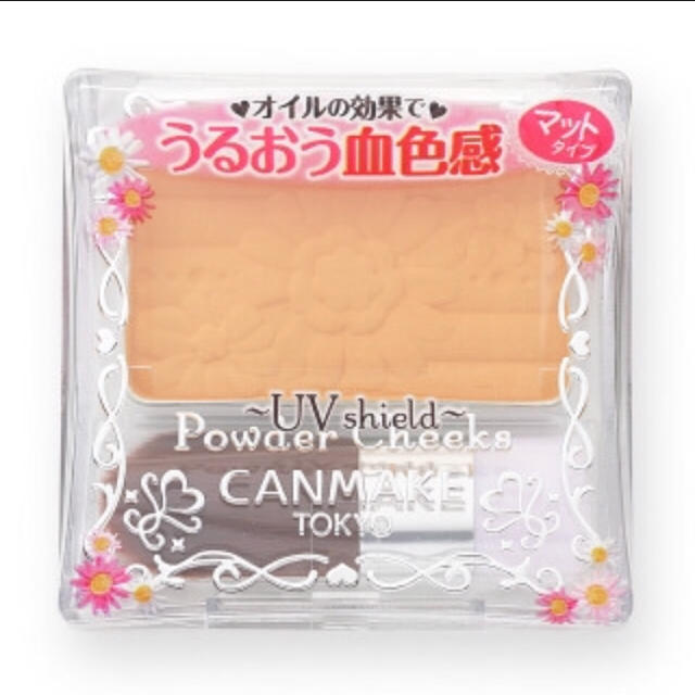 CANMAKE(キャンメイク)の完売続出！新品・未開封CANMAKE♡パウダーチーク PW40 ミモザイエロー コスメ/美容のベースメイク/化粧品(チーク)の商品写真