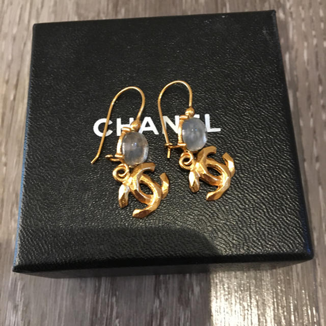 アクセサリー美品 CHANEL ピアス ビンテージ CHANEL