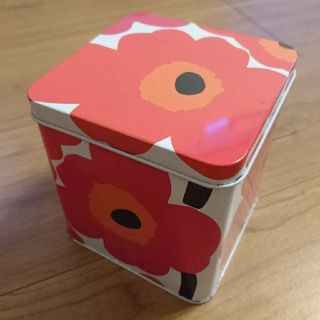 マリメッコ(marimekko)の未使用 marimekko マリメッコ 缶ケース(日用品/生活雑貨)