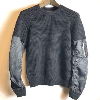 フェノメノン(PHENOMENON)の美品◆正規品◆14AW MA-1 フライトジャケット フェノメノン(ニット/セーター)