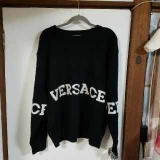 VERSACE ヴェルサーチ　ヴィンテージ　ビッグシルエット　ニット(ニット/セーター)