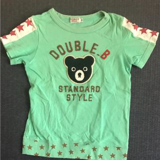 ダブルビー(DOUBLE.B)のダブルビー ♡Tシャツ120センチ (Tシャツ/カットソー)