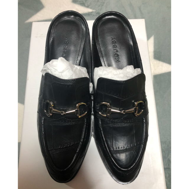 moussy(マウジー)の moussy SLIP ON LOAFER/ローファー レディースの靴/シューズ(ローファー/革靴)の商品写真