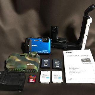 ニコン(Nikon)のあさひ様専用 超美品 ニコンCOOLPIX  AW130（ブルー）(コンパクトデジタルカメラ)