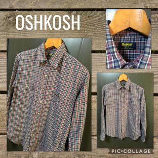 オシュコシュ(OshKosh)のOSHKOSH/CLASSIC 長袖シャツ チェック メンズM （S～Mぐらい）(シャツ)