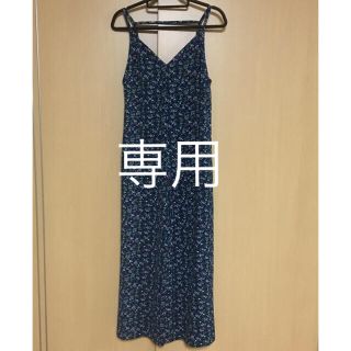 マウジー(moussy)の5/28中 zxcvbんm様専用！moussy 花柄オールインワン(オールインワン)