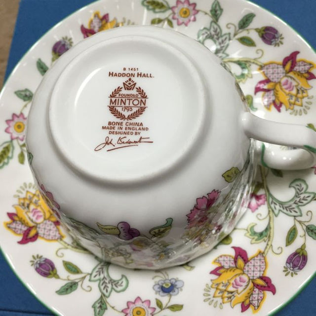 MINTON - 新品 ミントン ハドンホール ティーカップ&ソーサー 1セットの通販 by Charmant's shop｜ミントンならラクマ