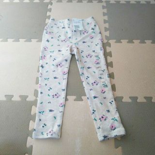 エイチアンドエム(H&M)の《新品》H＆M  花柄プリントパンツ 105(パンツ/スパッツ)