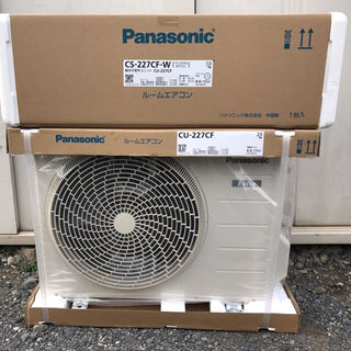 パナソニック(Panasonic)の沖縄離島以外送料無料パナソニックエアコンCS-227CF冷暖房6畳用2017年製(その他)