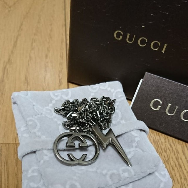 Gucci - 【稀少】GUCCI インターロッキング シルバー ネックレス 