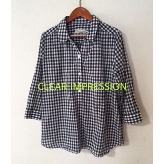 クリアインプレッション(CLEAR IMPRESSION)のCLEAR IMPRESSION✨ギンガムチェック シャツ(シャツ/ブラウス(長袖/七分))