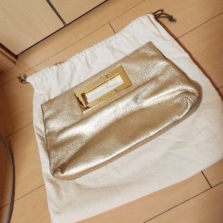 マイケルコース(Michael Kors)の美品 MICHAEL KORS ｸﾗｯﾁﾊﾞｯｸﾞ ﾊﾝﾄﾞﾊﾞｯｸﾞ(ハンドバッグ)