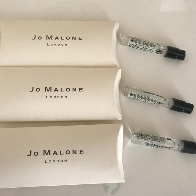 Jo Malone(ジョーマローン)のJo Maloneサンプル3点セット コスメ/美容の香水(香水(女性用))の商品写真