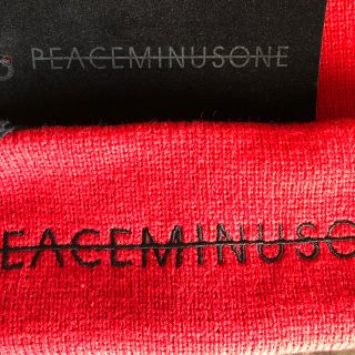 ピースマイナスワン(PEACEMINUSONE)の最安値！！［確実正規品］peaceminusone ニット帽(ニット帽/ビーニー)