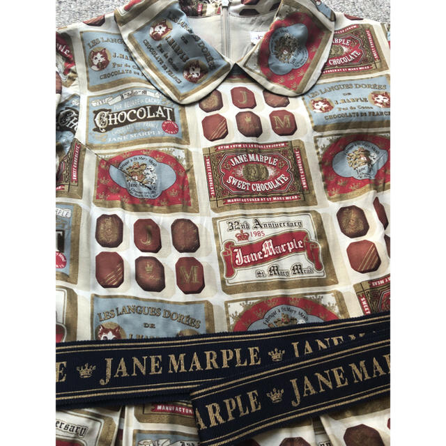 Jane Marple今季Chocolat classiqueワンピース