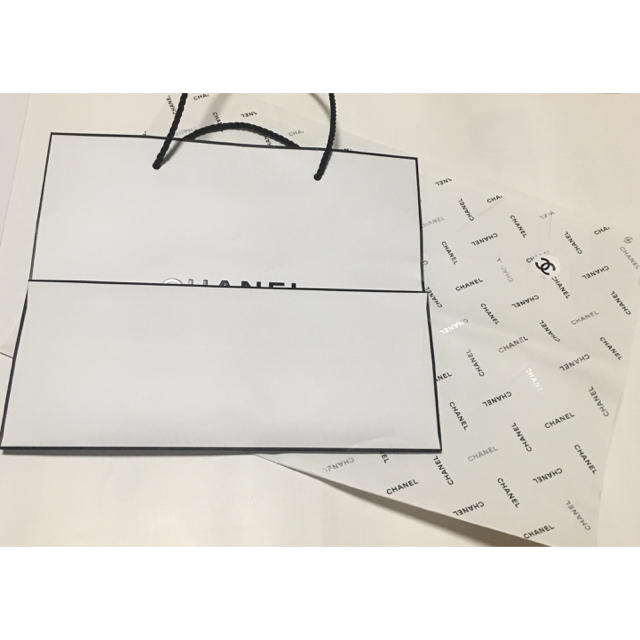 CHANEL - シャネル CHANEL ショップ袋 紙袋 リボン 包装紙 CHANEL - シャネル CHANEL ショップ袋 紙袋 リボン 包装紙