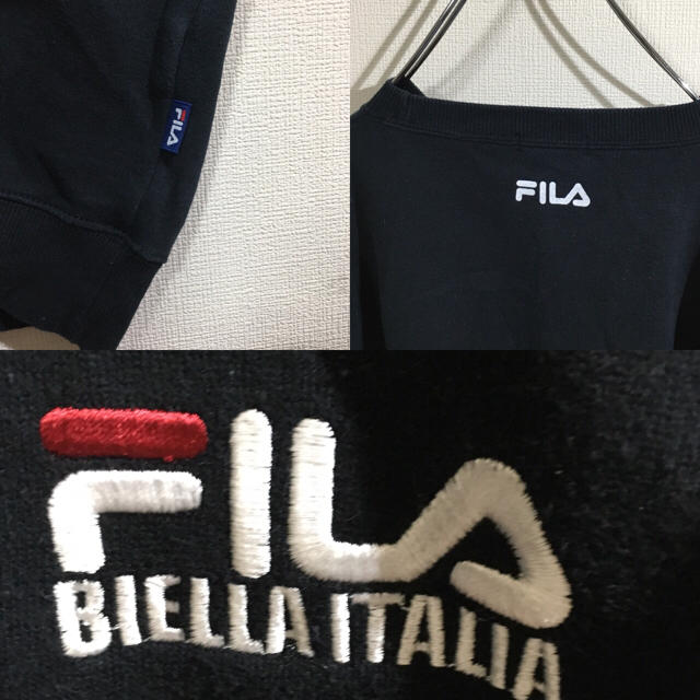 FILA(フィラ)の90s ☆ FILA フィラ スウェット トレーナー 菅田将暉 古着 メンズのトップス(スウェット)の商品写真