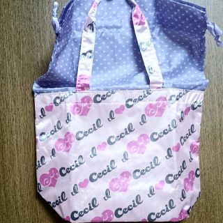 セシルマクビー(CECIL McBEE)の★peke様専用★セシルマクビー★中袋付きナイロンバック(ハンドバッグ)