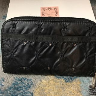 レスポートサック(LeSportsac)のブラック 長財布(長財布)