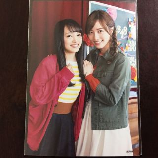 【向井地美音 松井珠理奈】AKB48 願いごとの持ち腐れ 楽天特典生写真 a(女性タレント)