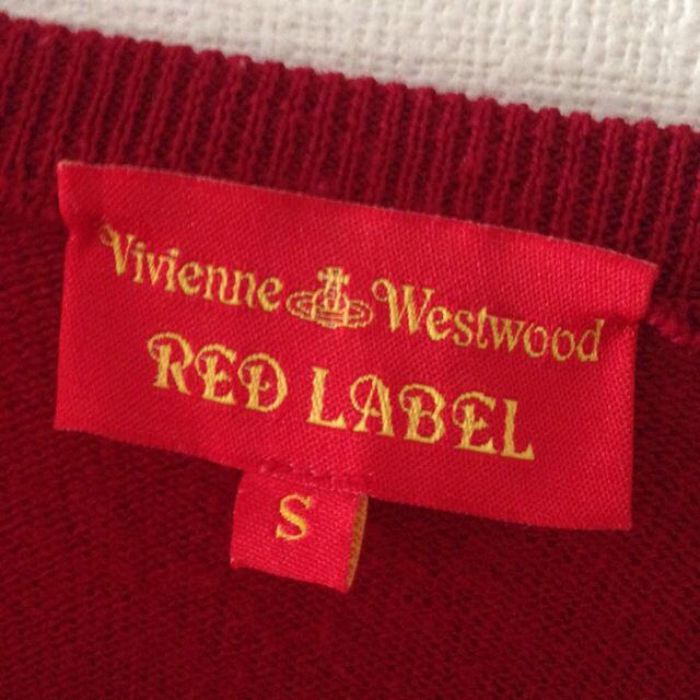 Vivienne Westwood(ヴィヴィアンウエストウッド)のカラーオーブ刺繍ニットカーディガン レディースのトップス(カーディガン)の商品写真