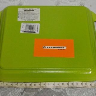 LE CREUSET - 【新品】ル・クルーゼ グリルカレ グリーン２４ｃｍ