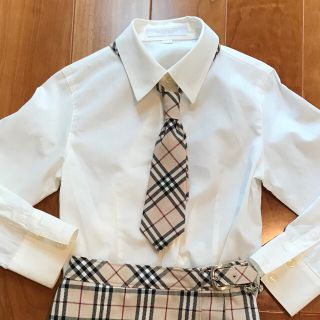 バーバリー(BURBERRY)のBurberry  シャツとネクタイ2点(ドレス/フォーマル)