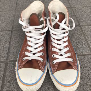 コンバース(CONVERSE)のコンバース オールスター 25.5 茶色(スニーカー)