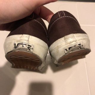 ヴァンズ(VANS)のvans ブラウンスニーカー(スニーカー)