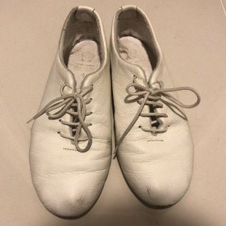 レペット(repetto)のcrown レースアップシューズ 白 値下げ 格安(ローファー/革靴)